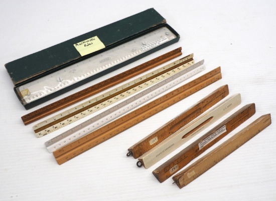 (9) Architect & Machinist Rules