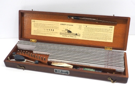 Keuffel & Esser Lettering Set