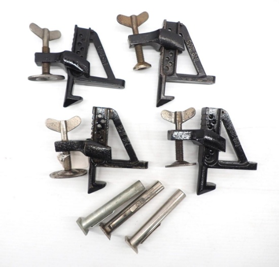 (4) Stanley Bench Brackets