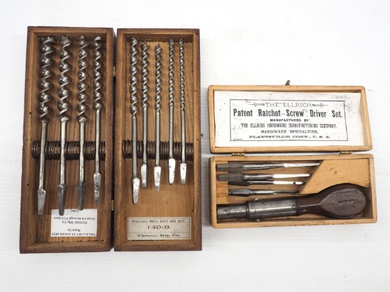 Auger Bits & Screw Driver Set