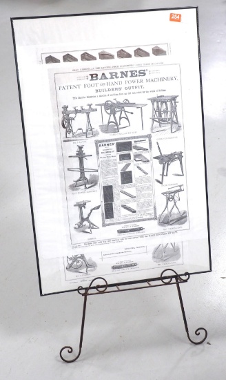 Barnes Machinery Poster