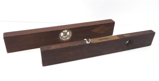 (2) Wooden Levels