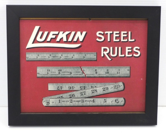Lufkin Steel Rules Advertisement