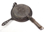 Griswold No.8 cast iron waffle iron