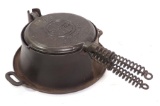 Griswold No.8 cast iron waffle iron