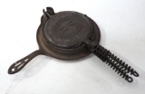 Griswold No.7 cast iron waffle iron