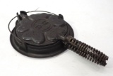 Griswold No.18 Heart Star waffle iron