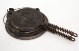 Griswold No.8 cast iron waffle iron