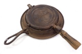 Simmons cast iron waffle iron