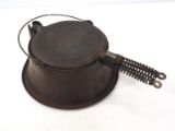 Wagner cast iron waffle iron