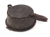 E.C. Simmons cast iron waffle iron