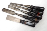 (5) Stanley Four Square Tools