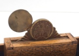 Brass Mantle Clock Level