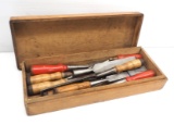 Set of Socket Firmer Chisels