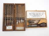 Auger Bits & Screw Driver Set
