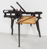 W.F. Barnes Tenoning Machine