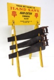 Keen Kutter Saws display rack