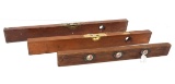 (3) Wooden Levels