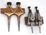 (2) Sets Trammel Points