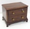 Salesman sample 2-drawer chest