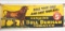 Canvas Bull Durham Tobacco banner