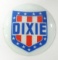 One side of Dixie glass globe