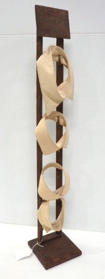 Corliss Coon Collars display stand