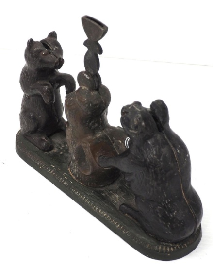 RARE "Bull and Bear" mechanical bank