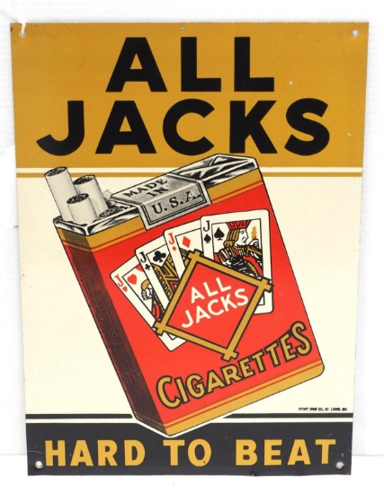 All Jacks Cigarettes sign