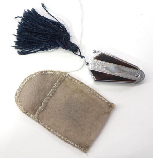 Ronson Ladies Vee lighter with tassel