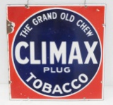 Climax Plug Tobacco sign