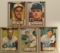 Five 1952 Topps cards - #131-#143 – Various Players