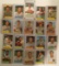 Twenty 1954 Bowman cards - #40-#52 – Various Players