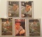 Five 1953 Bowman cards - #15-#17 – Various Players