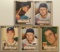 Five 1952 Topps cards - #126-#151 – Various Players