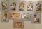 Ten 1951 Bowman cards - #160-#168 – Various Players
