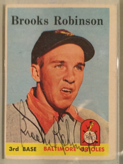 1958 Topps #307 Brooks Robinson