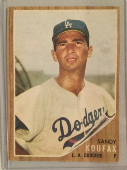 1962 Topps #5 Sandy Koufax