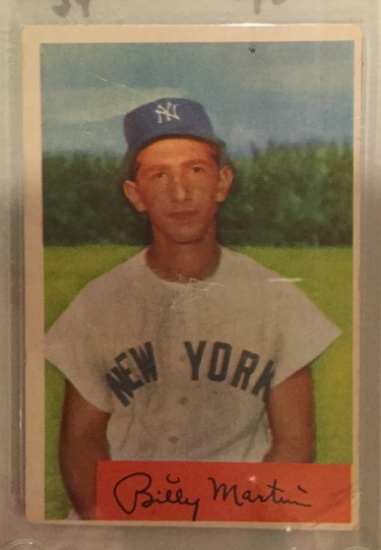 1954 Bowman #145 Billy Martin