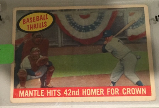 1959 Topps #461 Mickey Mantle