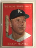 1961 Topps #475 Mickey Mantle