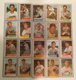 Twenty 1954 Bowman cards - #3-#36 – Various Players