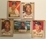 Five 1952 Topps cards - #14-#62 – Various Players