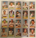 Twenty 1954 Bowman cards – Various Players