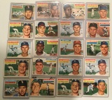 Twenty 1956 cards – Various Players