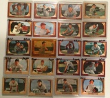 Twenty 1955 Bowman cards – Various Players