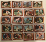 Twenty 1955 Bowman cards - #62-#101 – Various Players