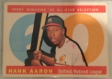 1960 Topps #566 Hank Aaron