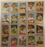 Twenty 1954 Bowman cards - #120-#164 – Various Players