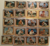 Twenty 1953 Bowman cards - #31-#58 – Various Players